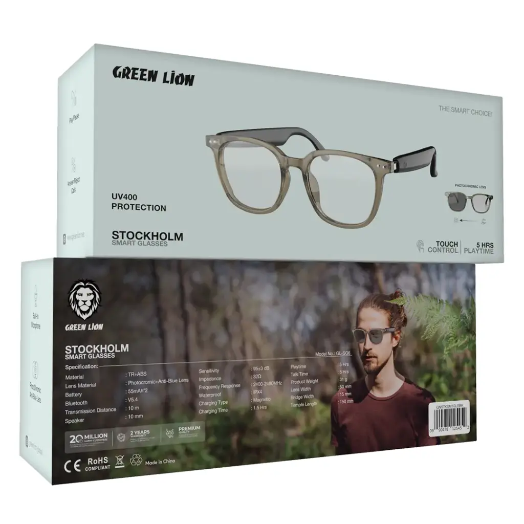 Green Lion Stockholm Smart Glasses - Image 3