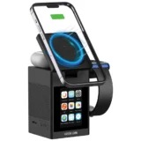 Green Lion Smart Station Pro LCD Display Wireless Charger with Speaker