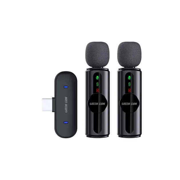 Green Lion Microphone 3-Level Noise Cancellation