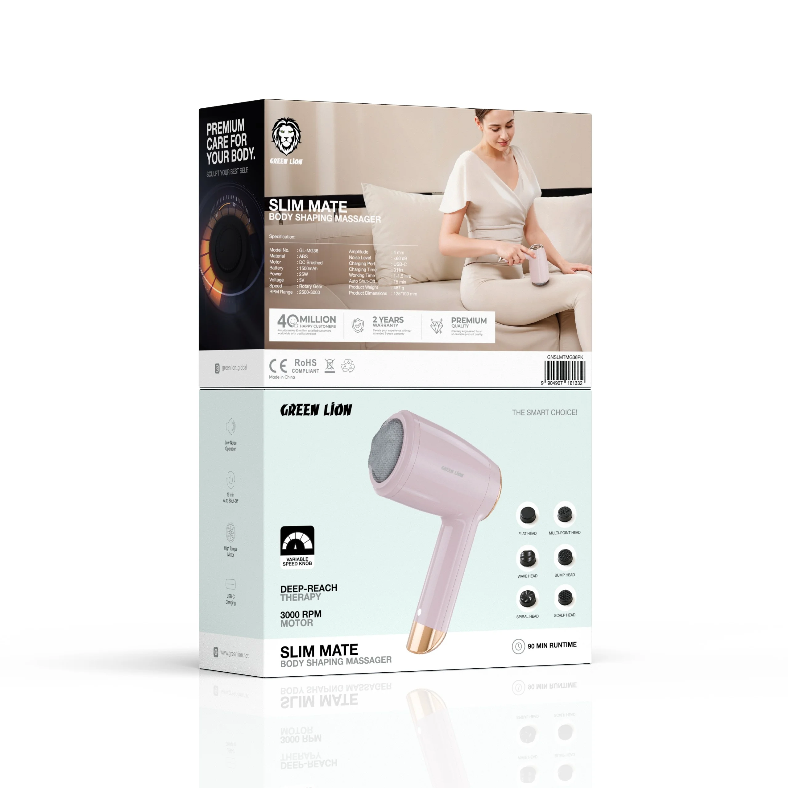Green Lion Slim Mate Body Shaping Massager