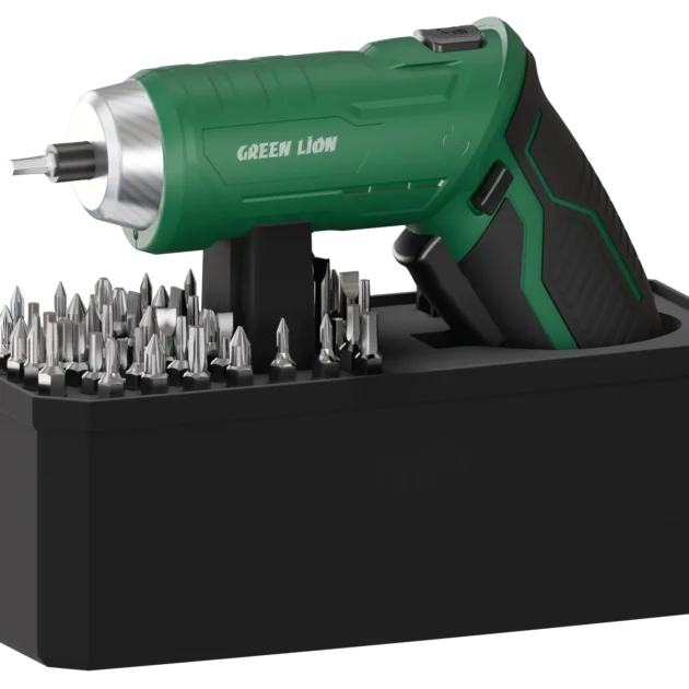 Green Lion GSD-54 Cordless Screwdriver Set - 3.7V 1500mAh