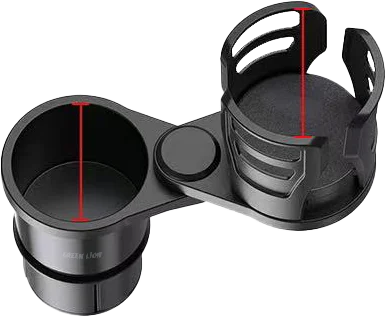 Green Lion Drive Flex 2 IN 1 Cup Holder Universal Car Fit