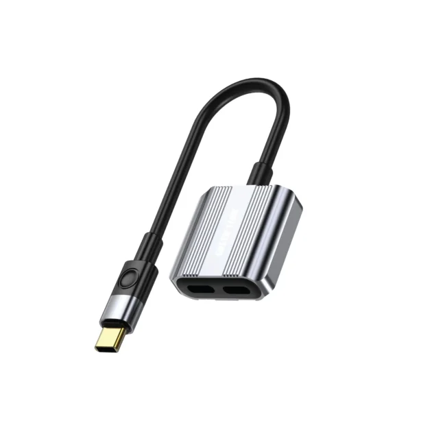 Green Lion 2 In 1 Splitter Adapter Type-C to Dual Type-C
