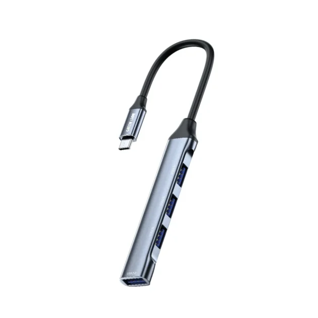 Green Lion 4 IN 1 USB-C Hub - Docking Station Adapter