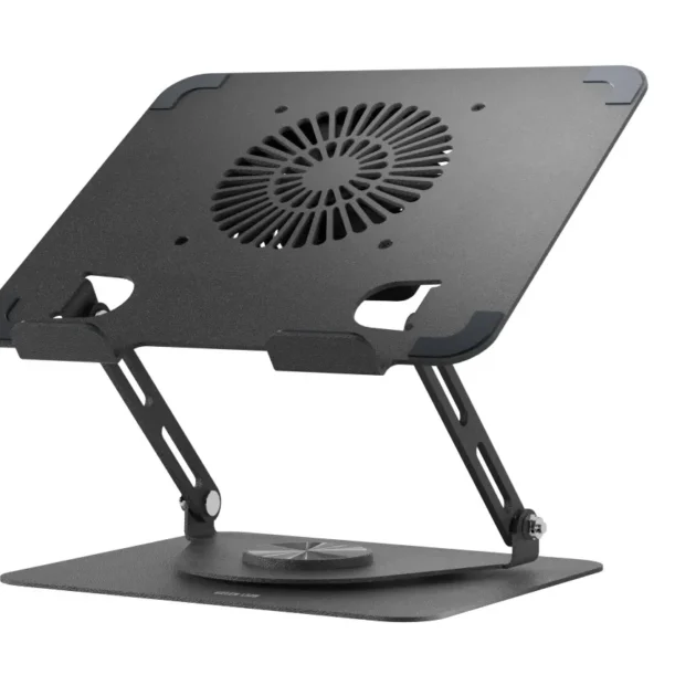Green Lion Adjustable Laptop Stand with Cooling Fan