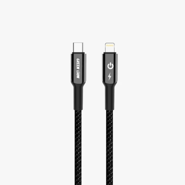Green Lion USB-C to Lightning Braided Cable