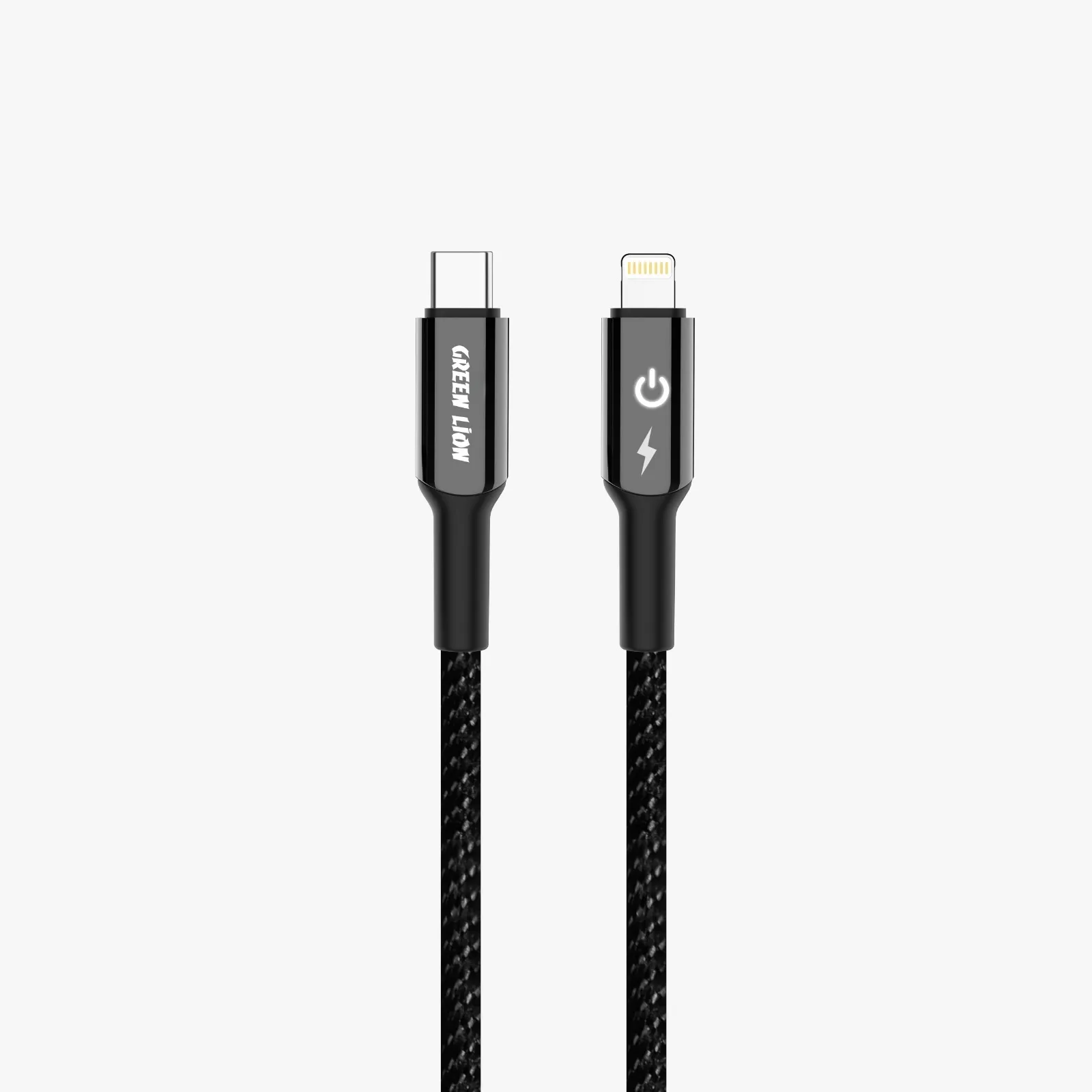 Green Lion USB-C to Lightning Braided Cable