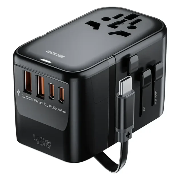Green Lion COMPANION 45 GaN PD 45W Travel Adapter