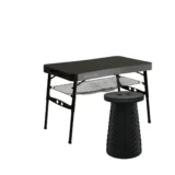 Green Lion Foldable Travel Camping Table & Stool