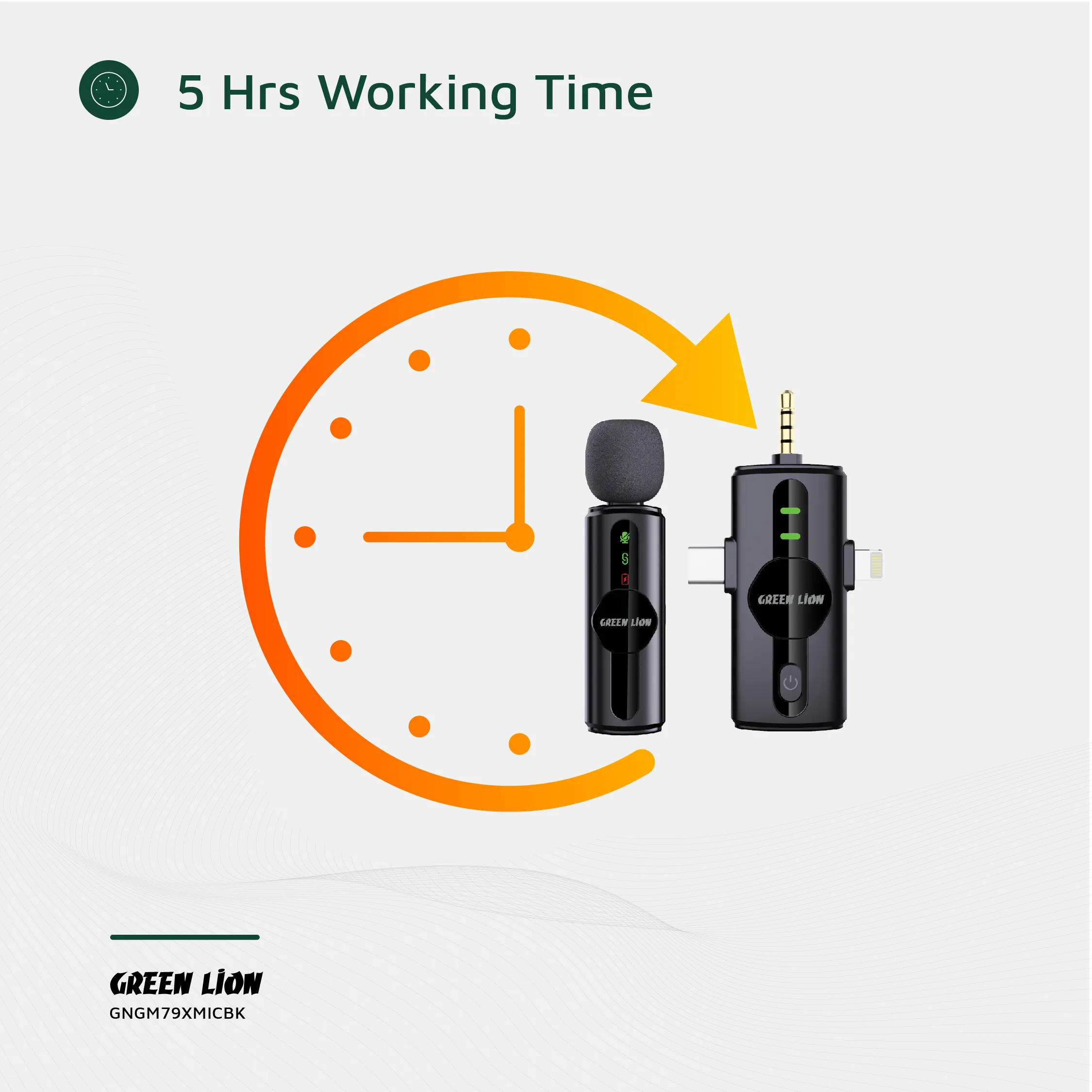 Green Lion GM-79X Microphone 3 In1 - Image 2