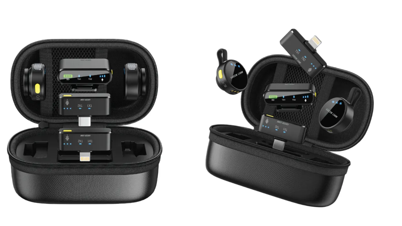 Green Lion GM-85X 3 In 1 Wireless Microphone - Image 5