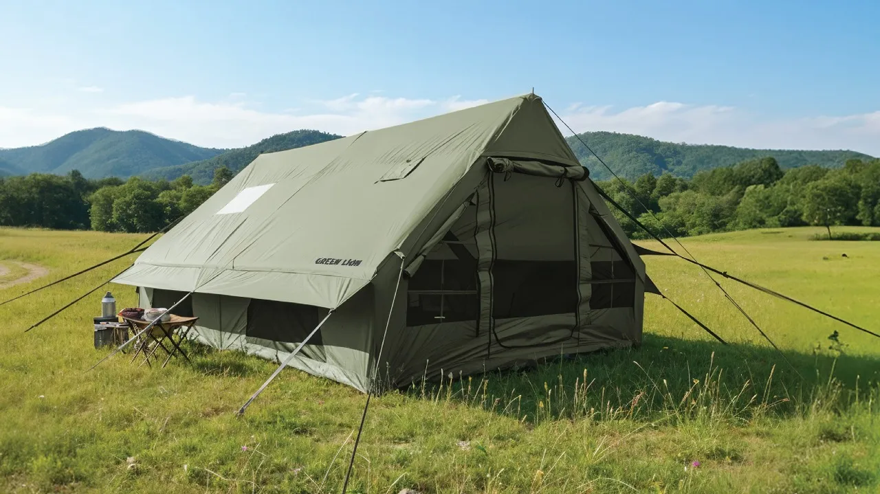 Green Lion GT-8X Inflatable Camping Tent - Image 3
