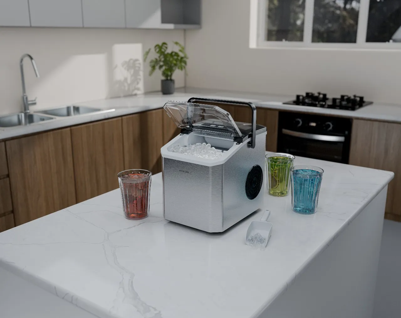 Green Lion Instant Ice Mate Ice Maker 130W 1.5L - Image 5