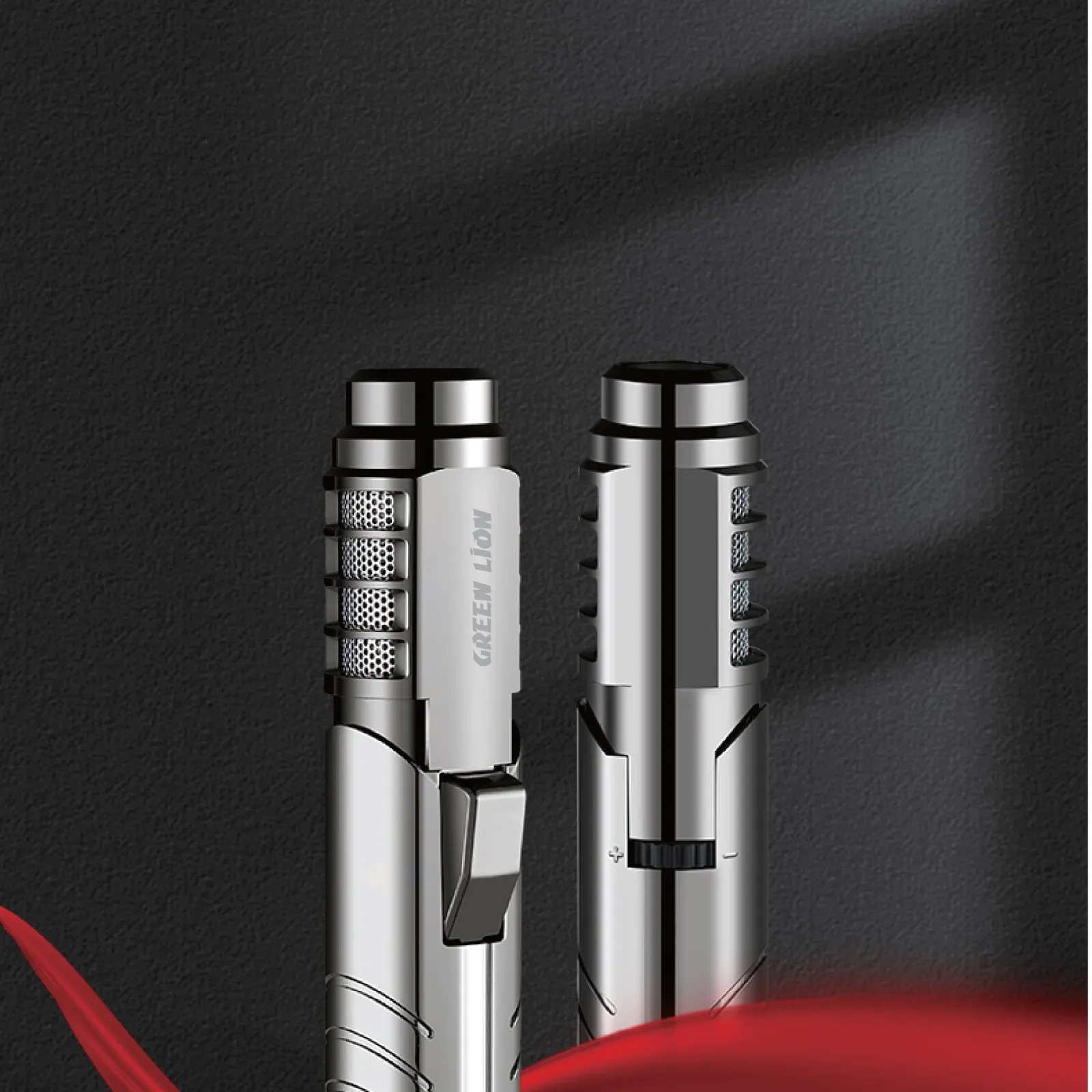 Green Lion Jet Flame Windproof Lighter - Image 3