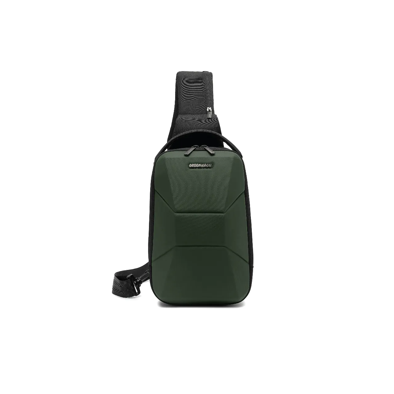 Green Lion Liverpool Crossbody Backpack — Color: Green