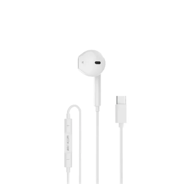 Green Lion Mono Earphone With Type-C Connector