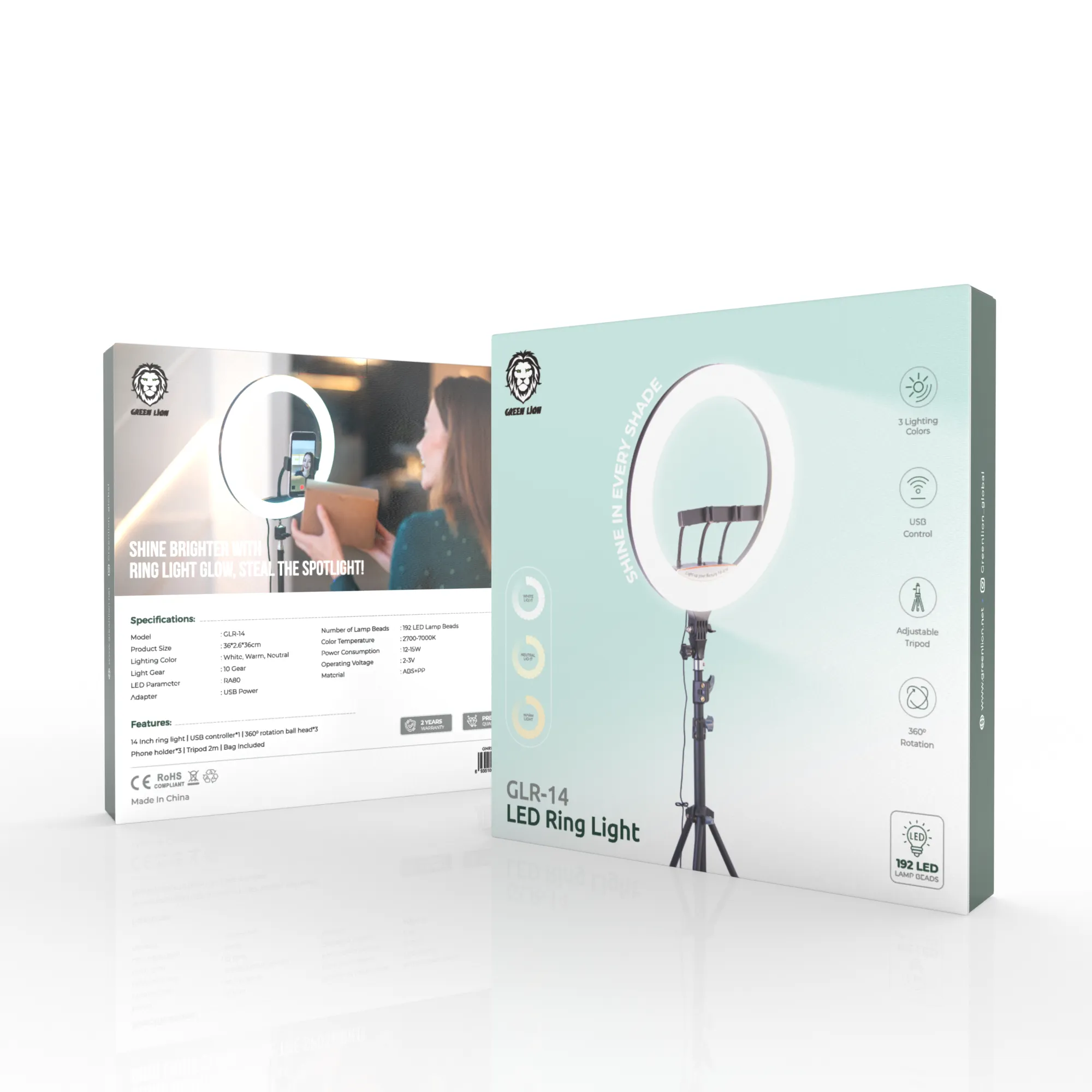Green Lion GLR-14 LED Ring Light - Image 2