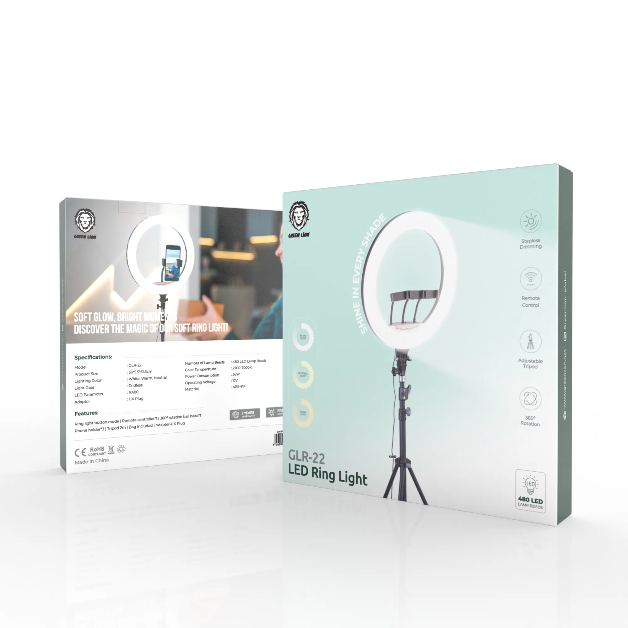 Green Lion GLR-22 LED Ring Light - Image 2