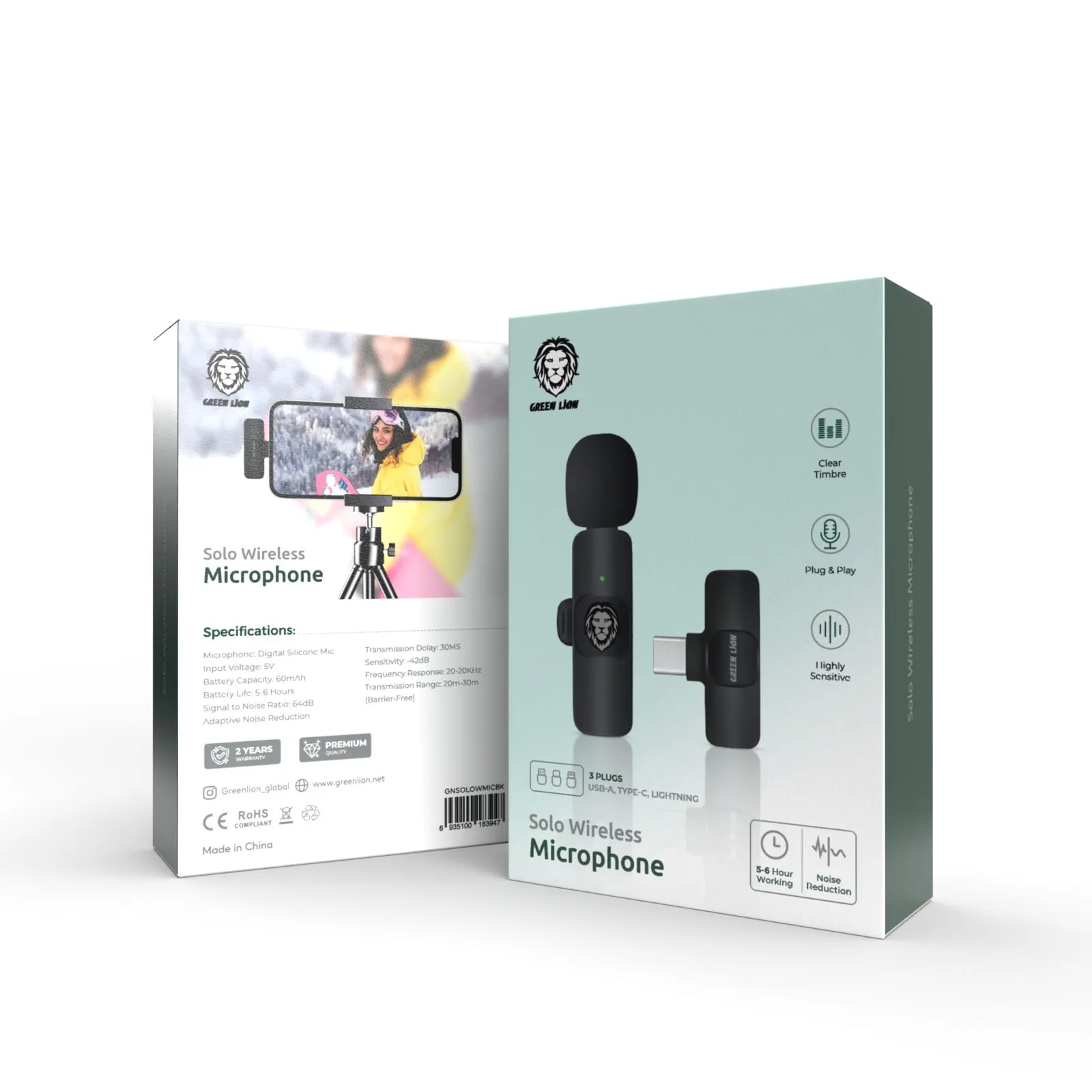 Green Lion Solo Wireless Microphone - Image 3