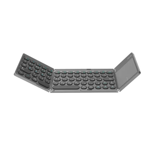 Green Lion Tri-Fold Wireless Keyboard Arabic & English