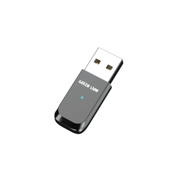 Green Lion Zinc Alloy Shell Bluetooth Adapter