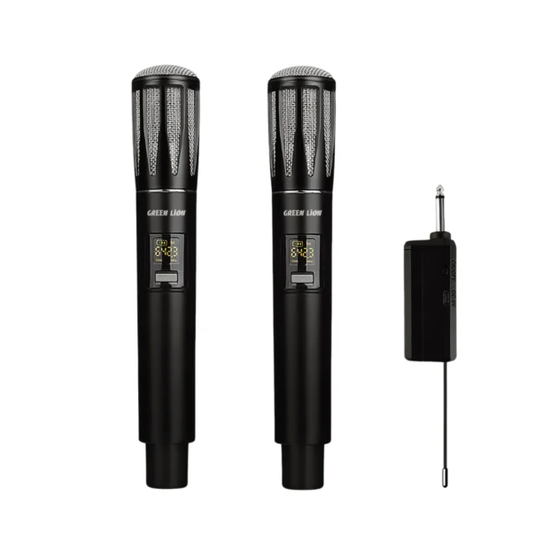 Green Lion Wireless Dual Mic Cordless Microphone