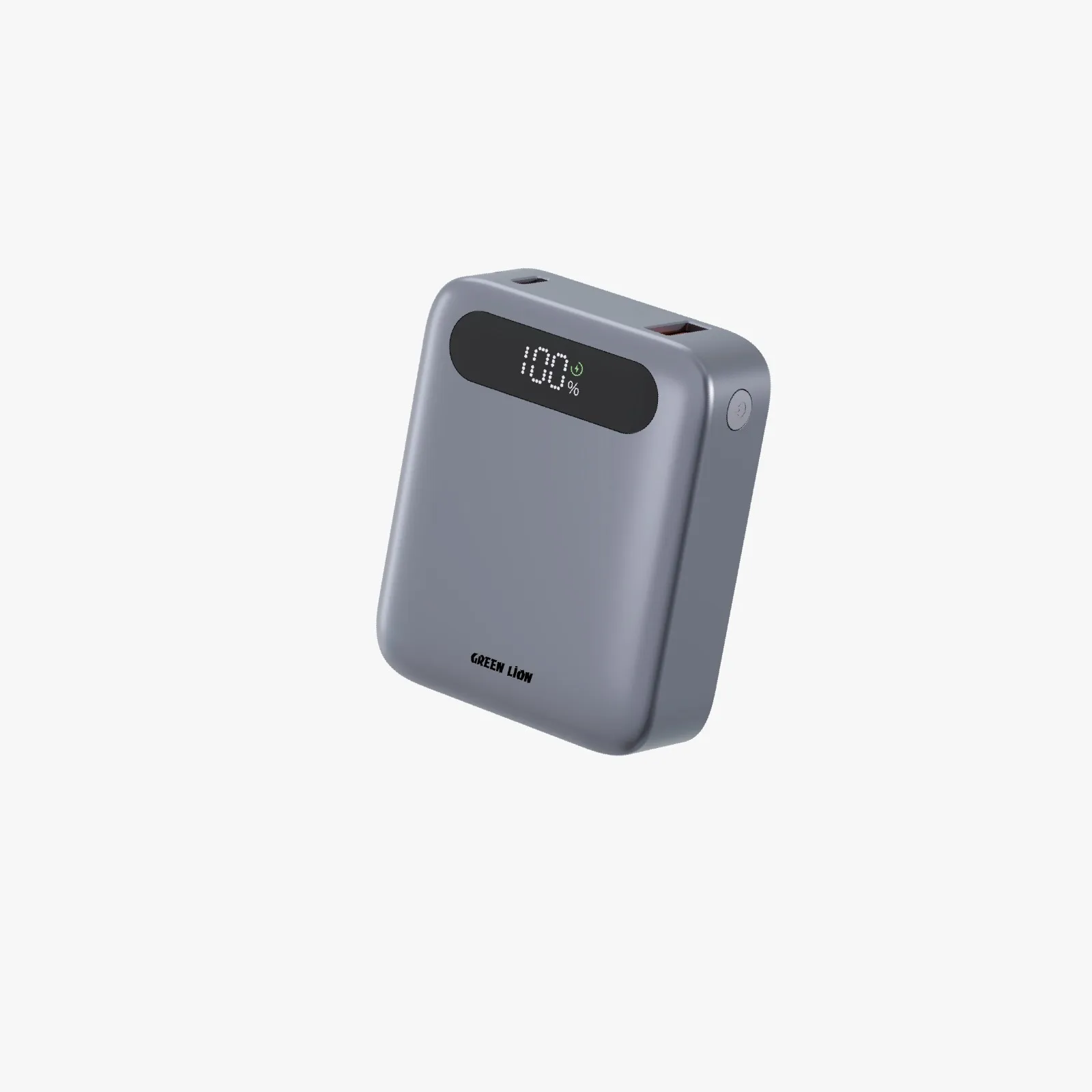 Green Lion Zuno Power Bank 10000mAh PD 20W — Color: Gray