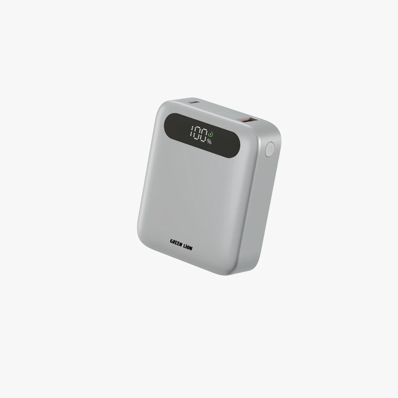 Green Lion Zuno Power Bank 10000mAh PD 20W — Color: Silver