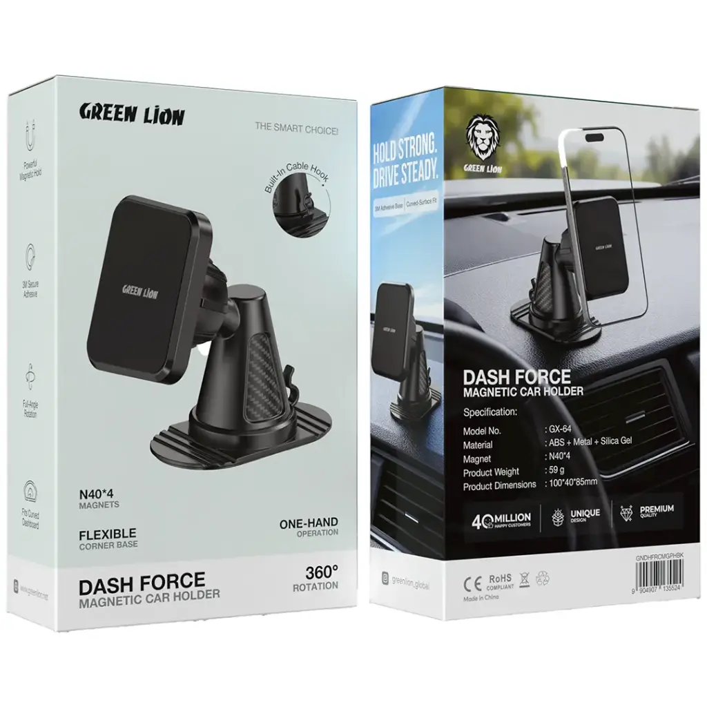 Green Lion Dash Force Magnetic Car Phone Holder - Image 4