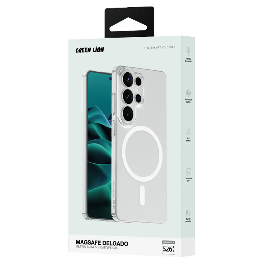 Green Lion MagSafe Delgado Case for S26 Ultra - Image 4