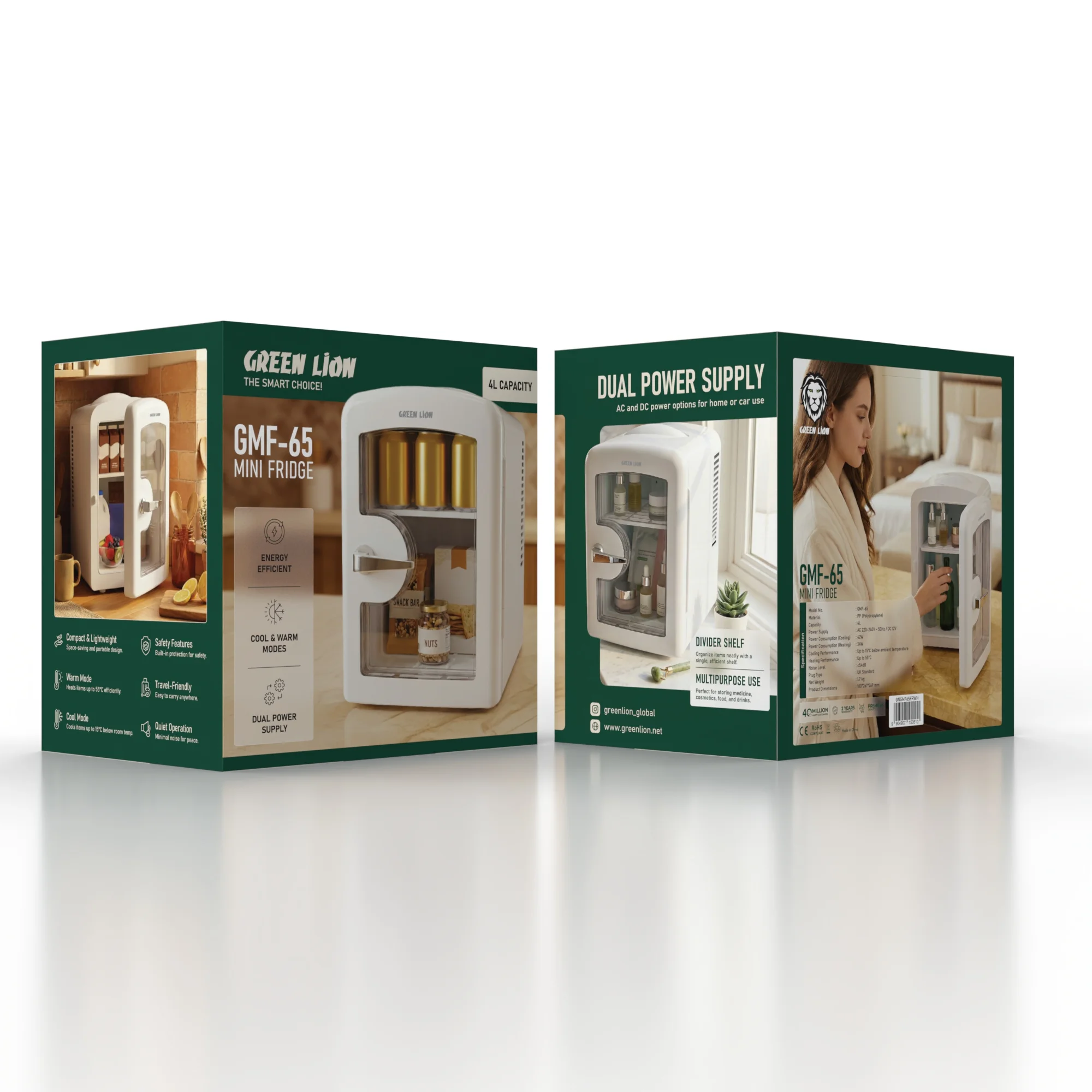 Green Lion GMF-65 Mini Fridge - Image 4