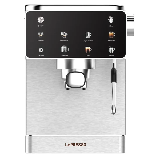 Lepresso Macchina di Lusso Espresso Machine with Steam Wand