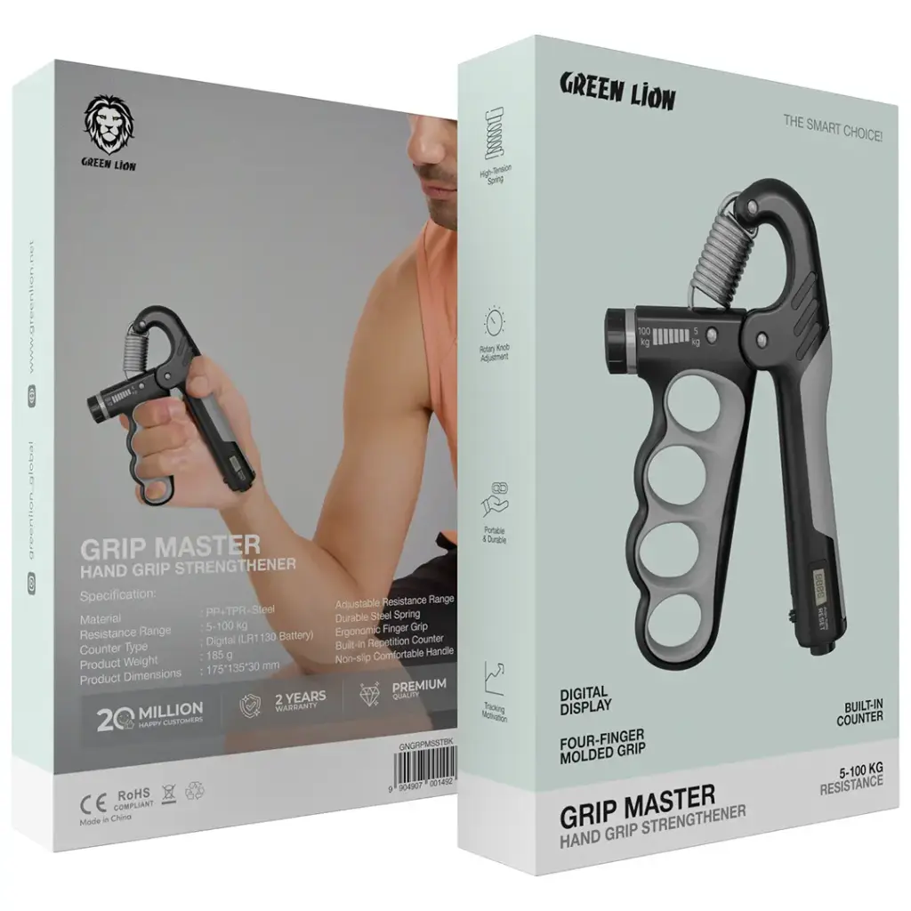 Green Lion Grip Master Hand Grip Strengthener - Image 2