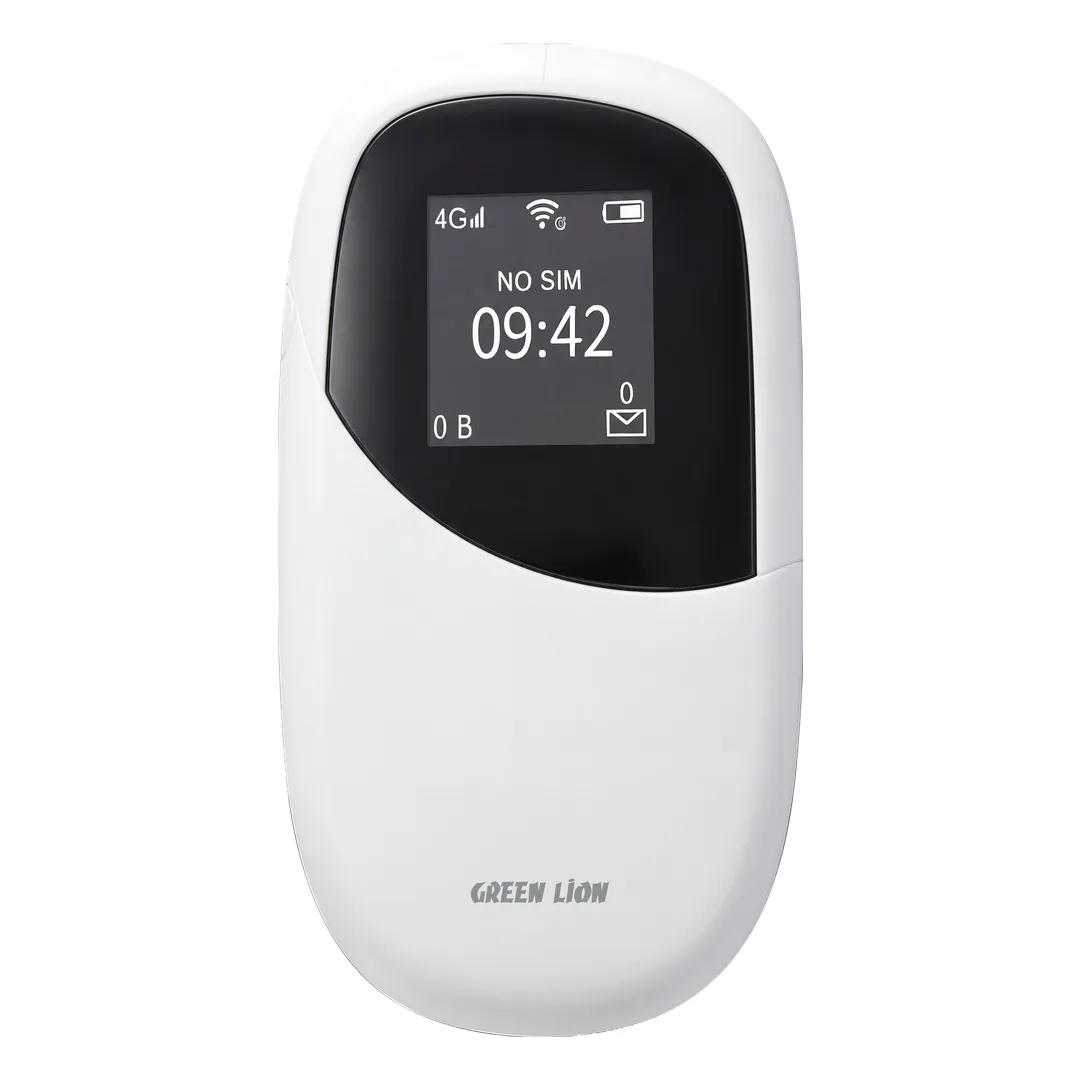 Green Lion CONNECT 4G LTE Portable MiFi Router White