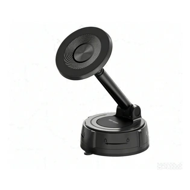 Green Lion GX-92 MagSafe Suction Car Phone Holder Black