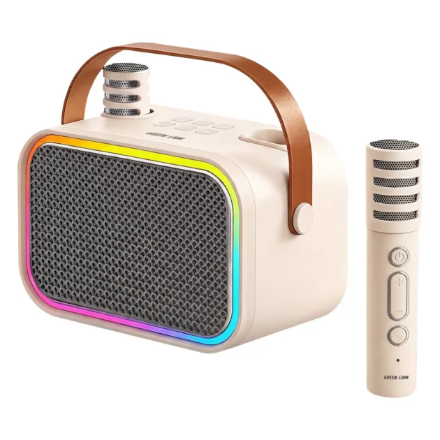 Green Lion PICO Kids Karaoke Speaker Beige