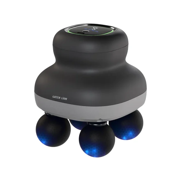 Green Lion Quad Force Body Massager Black